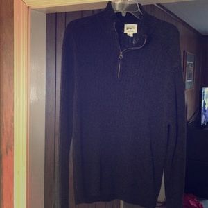 Quarter zip sweater by field and stream.